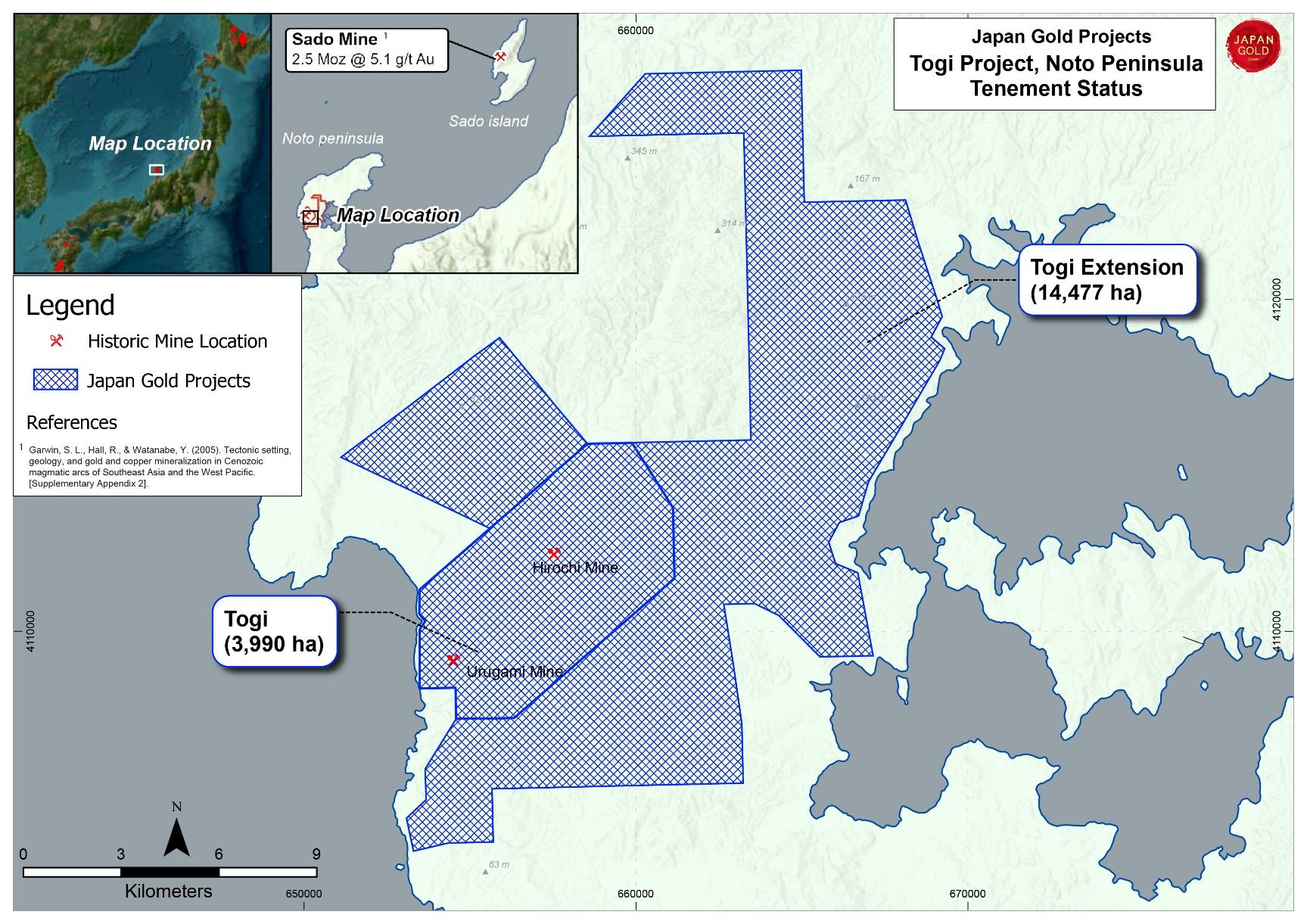 Togi Tenement Status Map